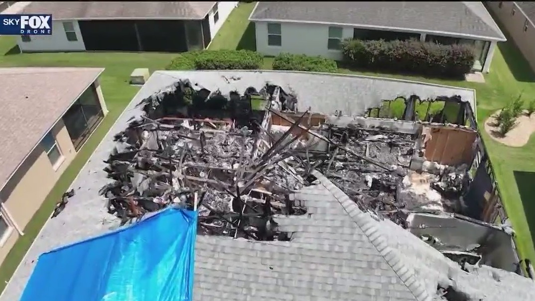 Residents concerned about gutted home